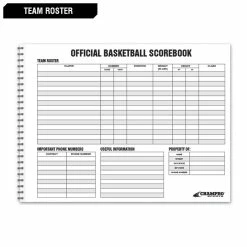 Champro Basketball Score Book -Cheap Baseball Store A07BK 4 15190.1595364566