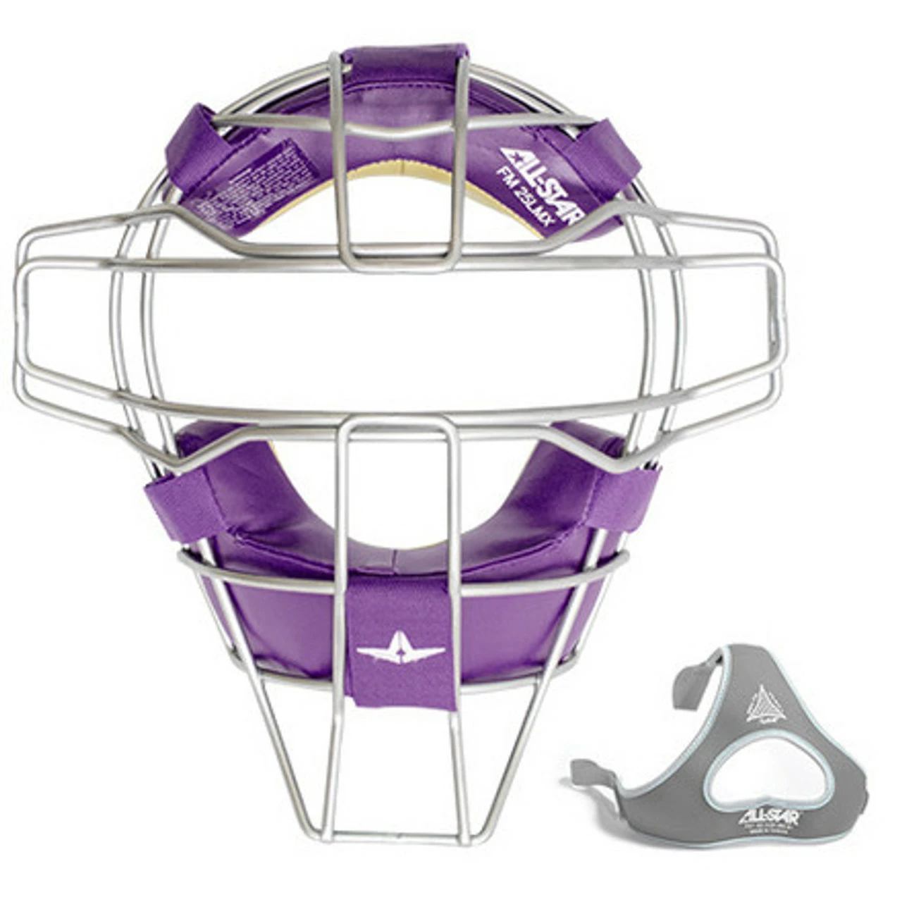 All-Star FM25TILMX Titanium Traditional Catchers Facemask 7 All-Star FM25TILMX Titanium Traditional Catchers Facemask - Image 5