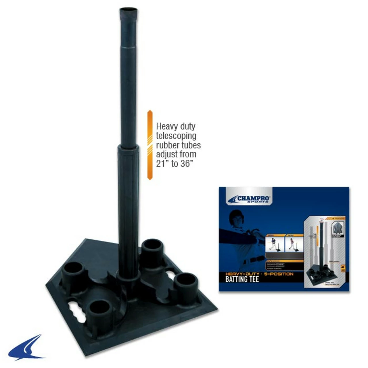 Champro Heavy Duty 5 Position Batting Tee 4 Champro Heavy Duty 5 Position Batting Tee - Image 2
