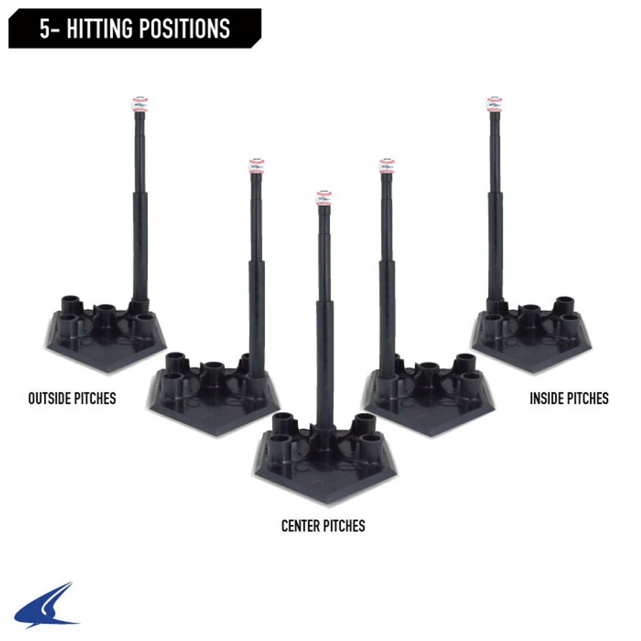Champro Heavy Duty 5 Position Batting Tee 5 Champro Heavy Duty 5 Position Batting Tee - Image 3