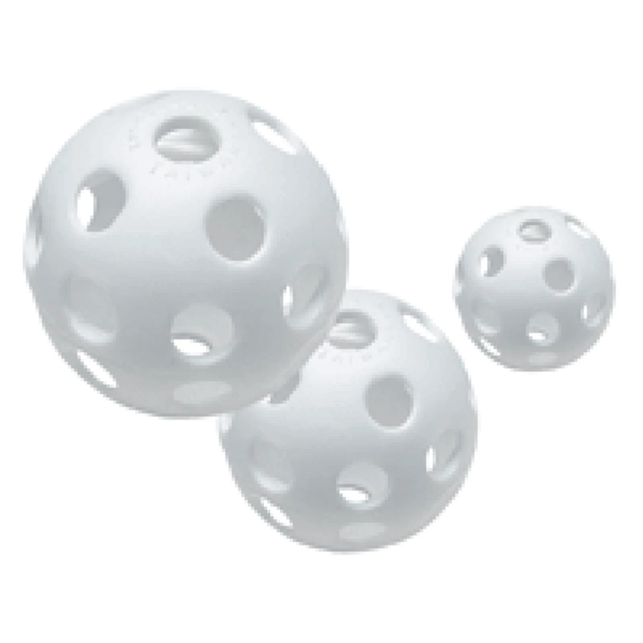 Easton 5" White Plastic Training Balls - 12 Pack 3 Easton 5" White Plastic Training Balls - 12 Pack