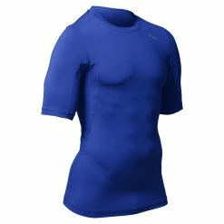 Champro Half Sleeve Compression Shirt -Cheap Baseball Store HALF SLEEVE COMPRESSION SHIRT royal 27483.1594143533