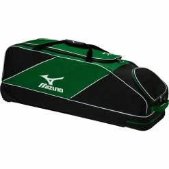 Mizuno Classic Team Wheeled Bag -Cheap Baseball Store Mizuno360235ClassicWheeledBagGreen 75144.1596123465