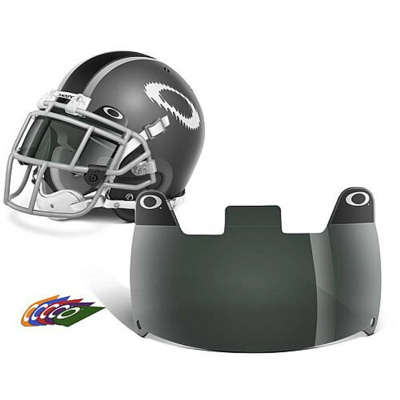 Oakley 60% Grey Football Eye Shield 3 Oakley 60% Grey Football Eye Shield