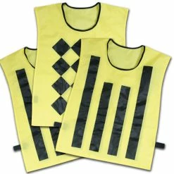 Champro Sideline Official Pinnies (Set Of 3, 1 Diamond/2 Striped)