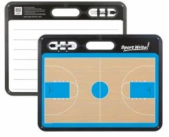 Sport Write Dry-Erase Classic Basketball Coaches Board