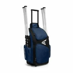 Easton Traveler Stand-Up Wheeled Bag -Cheap Baseball Store TRAVELERSTANDUP NAVY 26712.1596122602