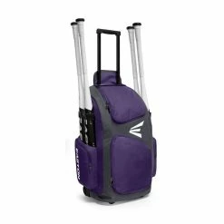 Easton Traveler Stand-Up Wheeled Bag -Cheap Baseball Store TRAVELERSTANDUP PURPLE 06614.1596122602