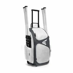 Easton Traveler Stand-Up Wheeled Bag -Cheap Baseball Store TRAVELERSTANDUP WHITE 50328.1596122603
