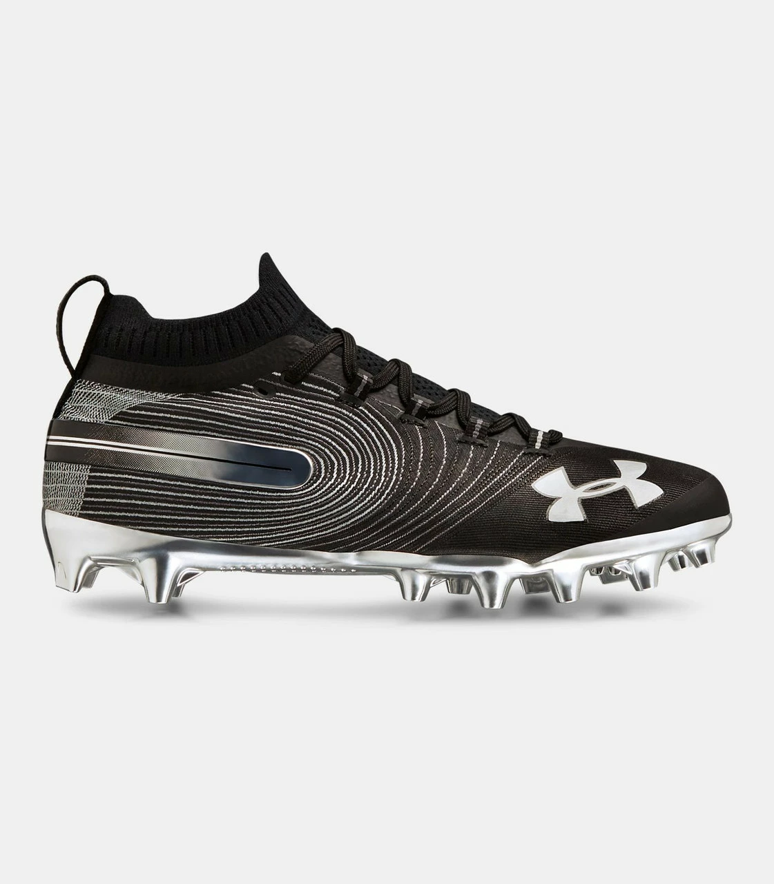 Under Armour Men's UA Spotlight MC Football Cleats Black 3 Under Armour Men's UA Spotlight MC Football Cleats Black