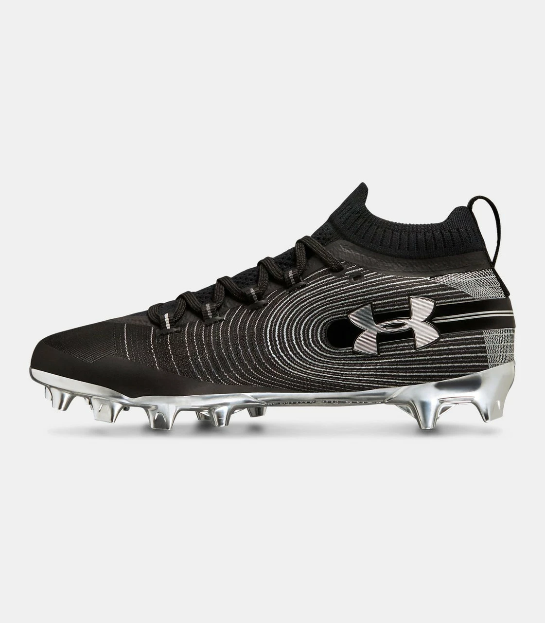 Under Armour Men's UA Spotlight MC Football Cleats Black 4 Under Armour Men's UA Spotlight MC Football Cleats Black - Image 2