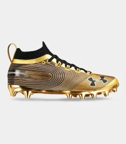 Under Armour Men's UA Spotlight MC Football Cleats Gold