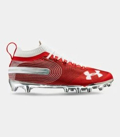Under Armour Men's UA Spotlight MC Football Cleats Red