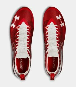Under Armour Men's UA Spotlight MC Football Cleats Red -Cheap Baseball Store UA Spotlight MC Red Top 60941.1594067934