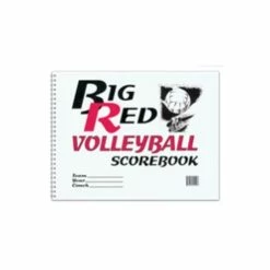 Big Red Scorebooks Volleyball 23 Match Scorebook