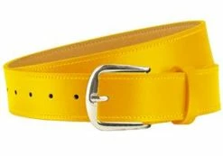 Champro Leather Belt -Cheap Baseball Store champro adult leather baseball belts Gold 19933.1595092930