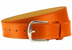 Champro Leather Belt -Cheap Baseball Store champro adult leather baseball belts Orange 10514.1595092929