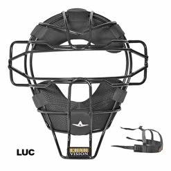 All-Star Black Lightweight UltraCool Umpire Facemask