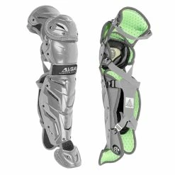 All-Star System 7 AXIS Youth Leg Guards -Cheap Baseball Store lg1216s7x gph 1 03014.1596052705