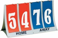 Martin Sports Martin Flip-A-Score Portable Table Top Scoreboard