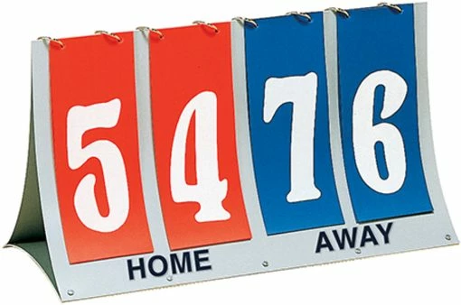 Martin Sports Martin Flip-A-Score Portable Table Top Scoreboard -Cheap Baseball Store martin sports flip a score scoreboard 54811.1595430956